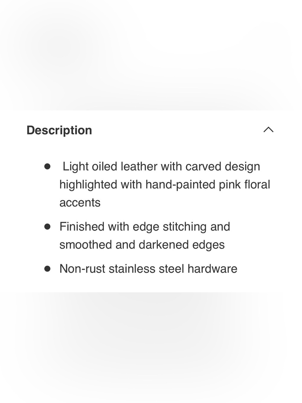 🔱Weavers Pink Floral Detailed Tooled Leather Buckle Dog Collar - Picture 4 of 11